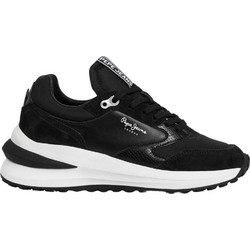 Pepe Jeans Γυναικεία Sneakers Μαύρα PLS600074-999