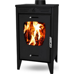 Starstoves ST 212 Black Ατσάλινη Ξυλόσομπα 14.1kW
