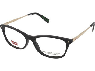 Levi's 716736979236 Ανδρικός Σκελετός Γυαλιών Οράσεως Κοκάλινος Μεταλλικός Χρυσός Μαύρος