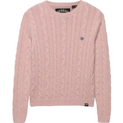 Superdry Γυναικεία Πλεκτή Μπλούζα Ροζ W6110801A-11R