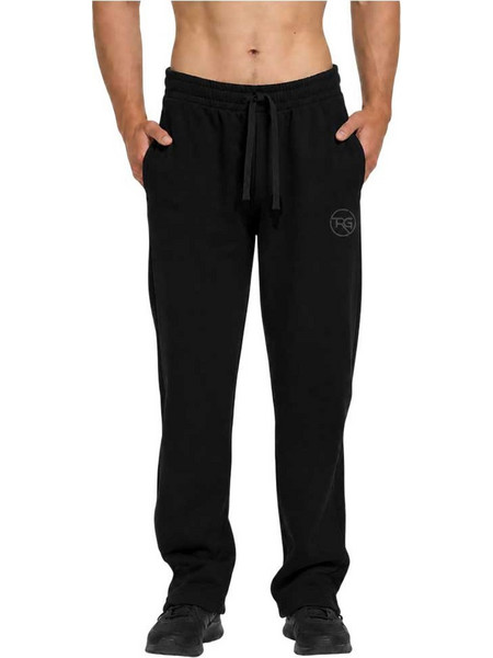 Target Ανδρικό Παντελόνι Φόρμας Fleece Μαύρο M27-75624-10