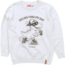 Energiers Παιδικό T-Shirt Μακρυμάνικο Λευκό Χακί 12-126109-6