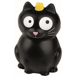 Moses Cat Squishy Μαύρο