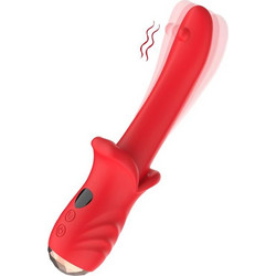 Urban Sky Digital Screen Δονητής G-Spot 21cm Κόκκινος