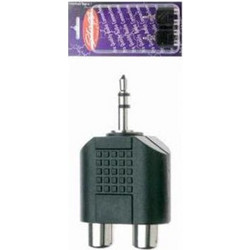 Stagg AC-2CFJMSH Αντάπτορας Ήχου 3.5mm Male to 2x RCA Female