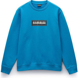 Napapijri Β-Box Logo Ανδρικό Αθλητικό Φούτερ Μπλε NP0A4I1A-B2P