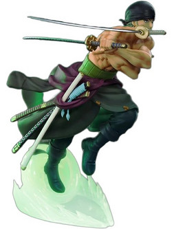 AbyStyle One Piece SFC Zoro Glow in the Dark 24cm