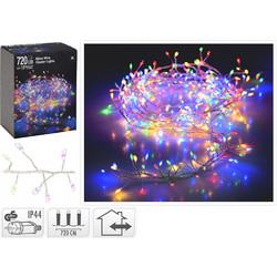 Koopman 720 Χριστουγεννιάτικα Λαμπάκια LED σε Σύρμα Εξωτερικού Χώρου Πολύχρωμα 7.2m AX8717460