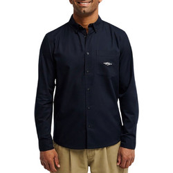 Quiksilver Ανδρικό Πουκάμισο Βαμβακερό Μακρυμάνικο Κανονική Γραμμή Overshirt Μαύρο EQYWT04665-KVJ0
