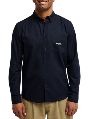 Quiksilver Ανδρικό Πουκάμισο Βαμβακερό Μακρυμάνικο Κανονική Γραμμή Overshirt Μαύρο EQYWT04665-KVJ0