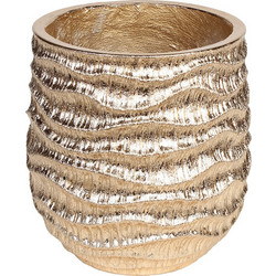 Keskor Κασπώ Εσωτερικού Χώρου Fiberglass Χρυσό 26x28cm 44600-2