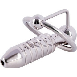 You2Toys Torpedo Πρωκτική Σφήνα 4cm Ασημί GR00012751