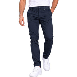 Brokers Ανδρικό Παντελόνι Chino Slim Εφαρμογή Navy Μπλε 26514-401-451