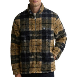 Barbour Ανδρική Ζακέτα Fleece με Φερμουάρ Καφέ MFL0187-TN39