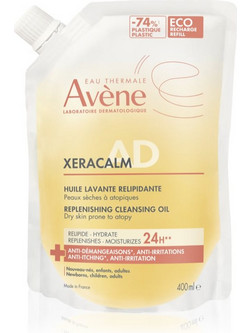 Avene XeraCalm A.D. Λάδι Καθαρισμού Refill 400ml