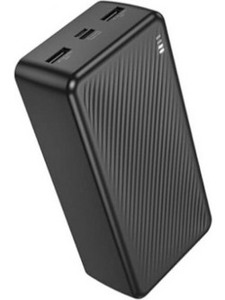 Borofone BJ55B Power Bank 30000mAh 10W με 2 Θύρες USB-A & Θύρα USB-C Black