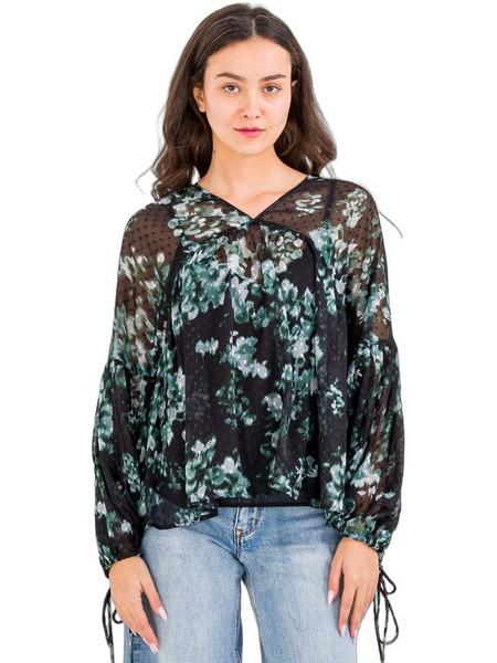 Scotch & Soda Γυναικείο Χειμερινό Top Μαύρο 179608-7693