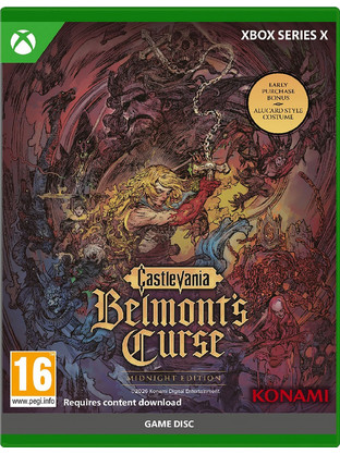 Castlevania Belmonts Curse Midnight Edition Xbox Series