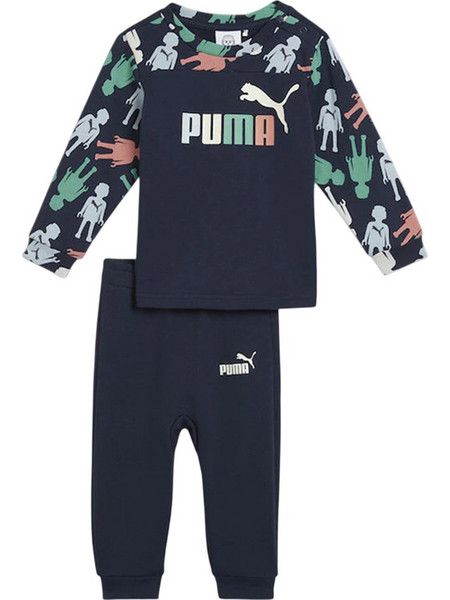 Puma Βρεφικό Σετ Φόρμας Χειμωνιάτικο Navy Μπλε 627392-14