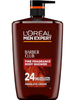 L'Oreal Paris Expert Barber Club Absolute Cedar Ανδρικό Αφρόλουτρο σε Gel 1lt