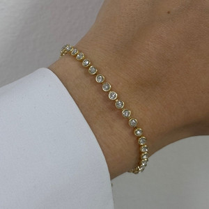 Heliophilia Silver Γυναικείο Βραχιόλι Ριβιέρα Xρυσό 600KNS1250 Heliophilia Silver Γυναικείο Βραχιόλι Ριβιέρα Xρυσό 600KNS1250
