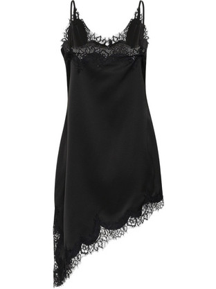 My Essential Wardrobe Midi Φόρεμα για Γάμο / Βάπτιση με Δαντέλα Μαύρο 10705656