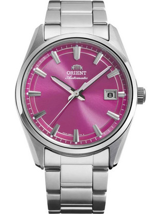 Orient Contemporary Stretto Ανδρικό Ρολόι Αυτόματο με Ασημί Μεταλλικό Μπρασελέ RA-AC0R07P
