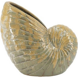 Artekko Glazed Κασπώ Πήλινο Πράσινο 30.5x30.5x15.5cm C0037