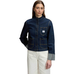 Lee Γυναικείο Μπουφάν Τζιν Κοντό Navy Μπλε 112385738
