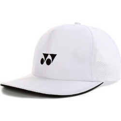 Yonex Uniqu Ανδρικό Καπέλο Jockey Υφασμάτινο Λευκό