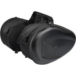 Motocentric MC-0096 Σετ Σαμάρια Μηχανής 2x58lt Μαύρα