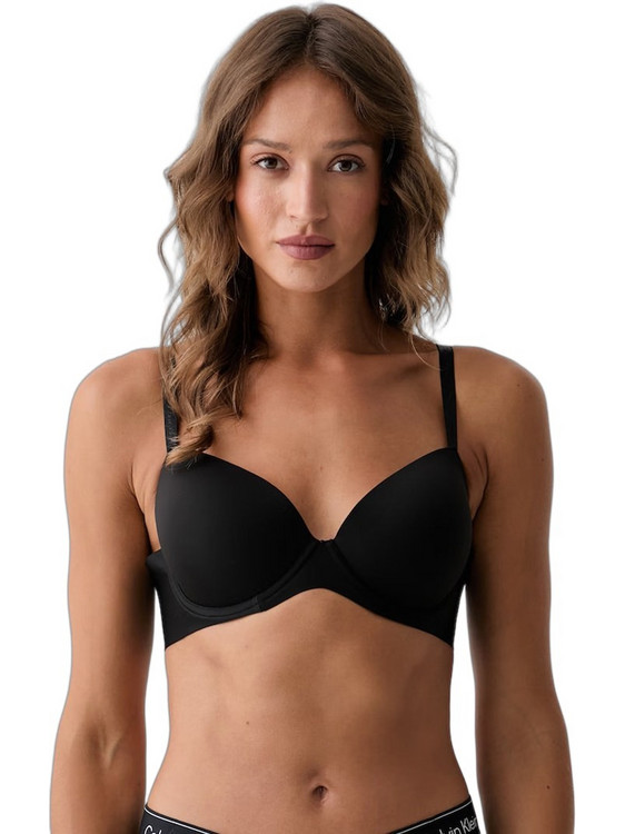 Calvin Klein Σουτιέν με Ελαφριά Ενίσχυση με Μπανέλα Μαύρο LV00QF8903-UB1