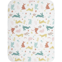 Nima Bunny Αδιάβροχο Σελτεδάκι Αλλαξιέρας Μωρού 100% Βαμβακερό Jersey Λευκό 55x75cm