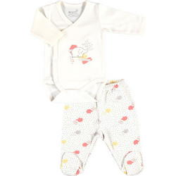 BiBaby Elephant Magic Βρεφικό Σετ Φόρμας Χειμωνιάτικο Μπεζ 56840