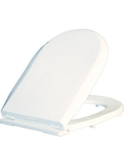 Lamaplast WC5 Καπάκι Λεκάνης Οβάλ Πλαστικό Λευκό 41x33.5cm 301030298