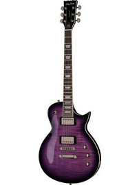 Harley Benton SC-Custom III Ηλεκτρική Κιθάρα Single Cut με Μαγνήτες HH & Ταστιέρα Rosewood Purple Burst