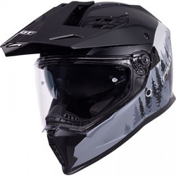 Pilot Helmets Atacama SV Summit Green Matt Grey Κράνος Μηχανής On / Off 1550gr
