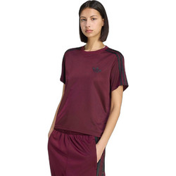 Adidas Originals Firebird Γυναικείο Αθλητικό T-Shirt Μπορντό KS4799