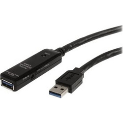 StarTech USB3AAEXT10M Καλώδιο USB-A Female 3.0 to USB-A Male 10m Black