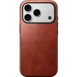 Nomad Modern Leather Back Cover with MagSafe Horween Olde Dublin (iPhone 18 Pro / 17 Pro)