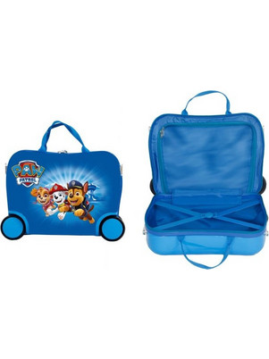 Nickelodeon Παιδική Βαλίτσα Καμπίνας 33x41.5x22cm με 4 Ρόδες Μπλε