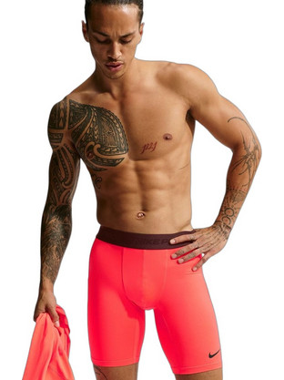 Nike Pro Ανδρικό Κολάν Ποδηλατικό Κοραλί FB7963-644
