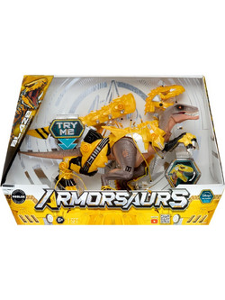 MGA Entertainment Armorsaurs Armor-up Yellow Raptor Φιγούρα Δεινόσαυρος για 6+ Ετών