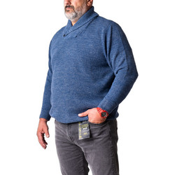 Jack & Jones Ανδρικό Πουλόβερ με Κουμπιά Μπλε 12222260