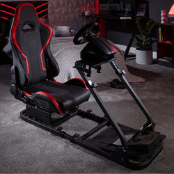 X Rocker Καρέκλα Gaming Δερματίνης Μαύρη Κόκκινη AD-273R44