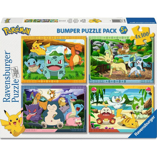 Παιδικό Puzzle Ravensburger Pokemon 4x100 Κομμάτια 04286