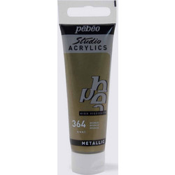 Pebeo Studio Acrylics 364 Bronze Ακρυλικό Χρώμα Ζωγραφικής 30ml