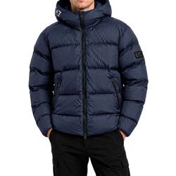 EA7 Ανδρικό Μπουφάν Χειμωνιάτικο Puffer Navy Μπλε 7M002391AF15951UB102