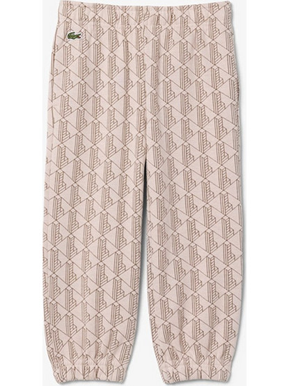 Lacoste Παιδικό Παντελόνι Φόρμας Μπεζ 3XJ2735-N6I