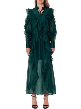 Forel Maxi Φόρεμα για Γάμο / Βάπτιση Κυπαρισσί 083.50.05.015